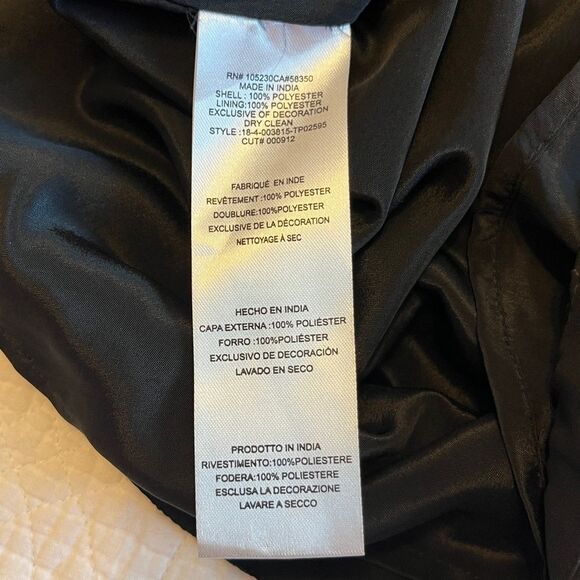 Joie Bailyn Studded Long Sleeve Top Metallic Gunmetal XS Gold NYE Party Holiday - Picture 11 of 11